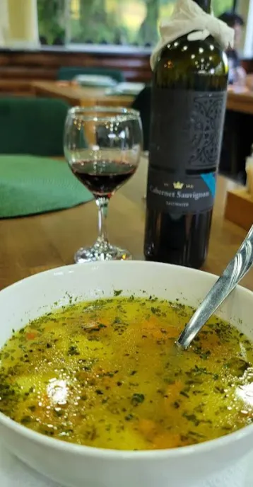 Plitvice Breza - Fresh homemade soup with homemade dumplings